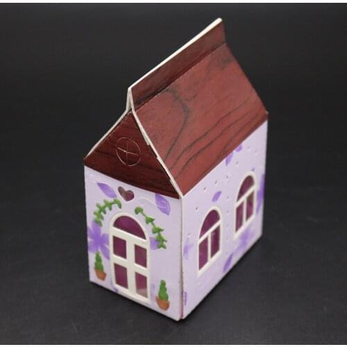 ZhuoAng Beautiful Cartoon House Cutting Dies For DIY Scrapbooking Decoretive Embossing Stencial DIY Decoative Card Die Cutter