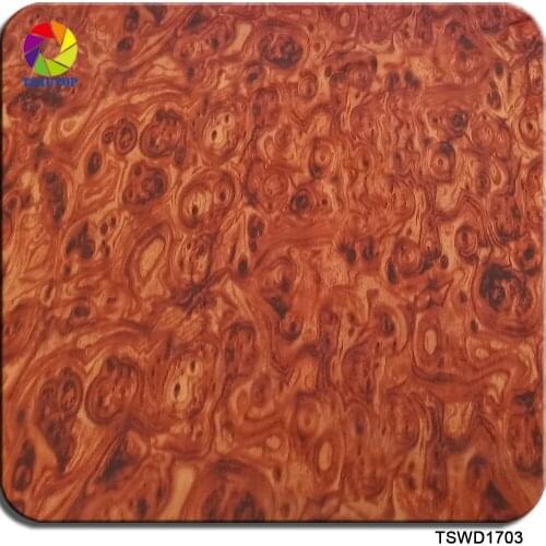 1m*10m size HydrographicS film TSWD1703 wood designs water transfer printing film