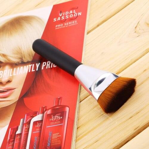 1PCS/set Hot Search 1pcs Professional Cosmetic Pro 163 Flat Contour Brush Big Face Blend Makeup Brush Worldwide Worldwide sale