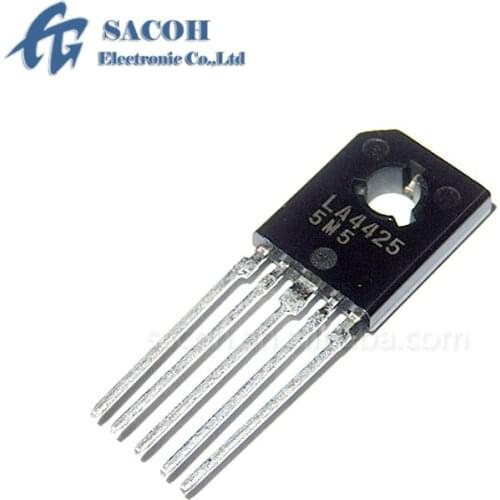 10PCS/lot New OriginaI LA4425 LA4425A or LA4425AN or LA4425A-E SIP-5H 5W Power Amplifier for Car Radio