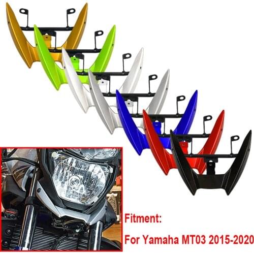2020 MT03 Motorcycle Front Cowl Upper Headlight Fairing Stay Bracket For Yamaha MT-03 MT 03 2015 2016 17 18 19 2020 Accessories
