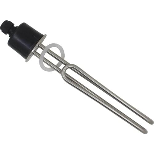 220v 2.5kw/3.5kw 2"Tri Clamp OD 64mm Flanged Immersion Heater Electric Water Brewing Heating Element