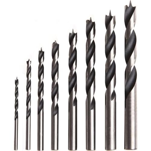 8Pcs/Set 3MM-10MM HSS Drill Bits Kit For Woodworking Metal Wood Tools New