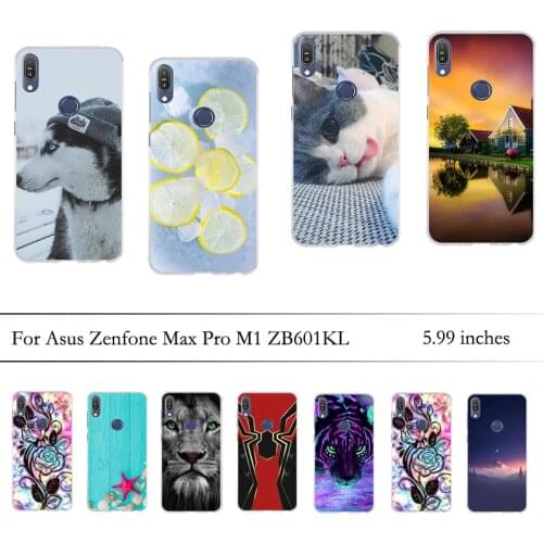 For Asus Zenfone Max Pro M1 ZB601KL Case Soft TPU Silicone Phone Case for Asus Zenfone Max Pro M1 ZB601KL ZB602KL Cover Cases