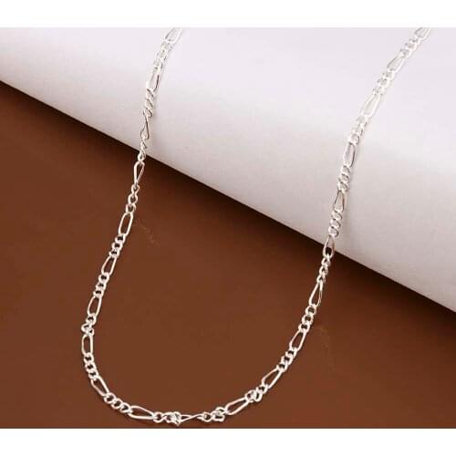 8 Long Chain 16-30 Inch Necklaces Wholesale Fashion Jewelry European and American Chain Necklaces Mens and Womens Gifts