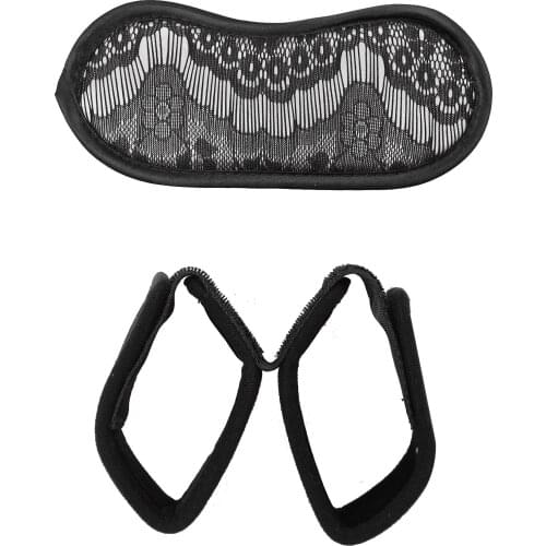 Exotic Bondage Set Sexy Hot Lace Mask Blindfolded Patch + Sex Handcuffs Sex Toys For Couple Games Restraints Bondage Sex Toy