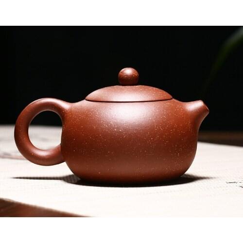 Yixing purple clay teapot pure handmade Teapot Set household single teapot dragon blood sand famous little Xishi teapot