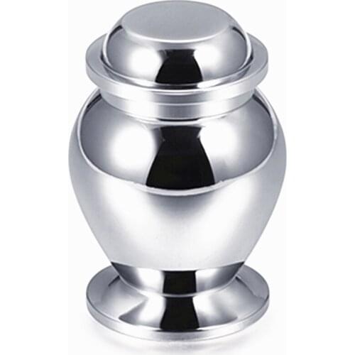 IJU038 High Quality Stainless Steel Cremation Ashes Holder Urn for Pet/Human Keepsake Memorial Urns Free Custom Engraving