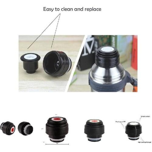 1 Pcs 5.2cm Thermo Cover Vacuum Bottle Lid Thermo Cup Outdoor Travel Cup Bullet Cover A1