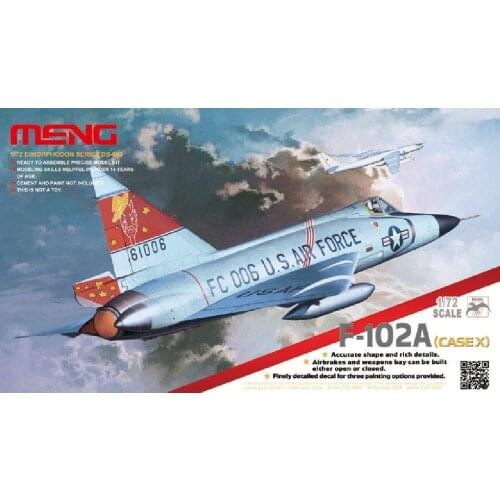 Meng Model DS-003 1/72 DS-003 F102A (Case X) Delta Dagger aircraft