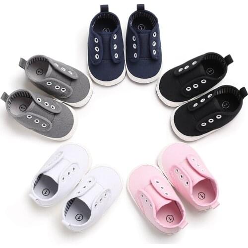 Fashion new baby soft bottom infant toddler canvas head childrens girls boys walking shoes non-slip soft bottom shoes