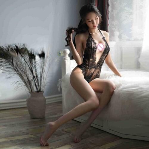 Fashion New Style Transparent Lace WomanS Sexy Bodysuit Sexy Underwear Eyelash