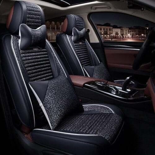 TO YOUR TASTE auto accessories universal luxury leather pads car seatcushions for VOLKSWAGEN ALLSPACE R-LINE POLO PASST TOURAN L