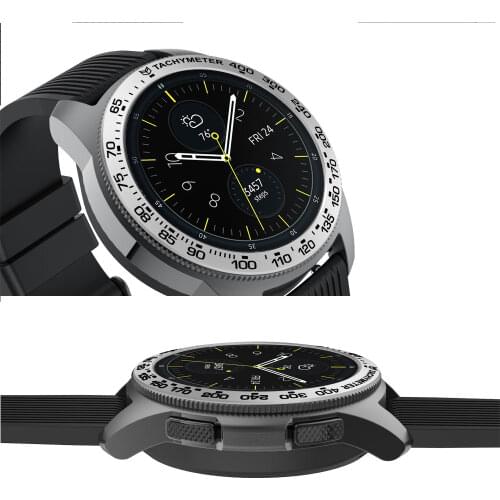 New Suitable sport style for Samsung Gear S2 sport Galaxy Watch 42mm bezel ring cover frame anti-scratch metal protection circle