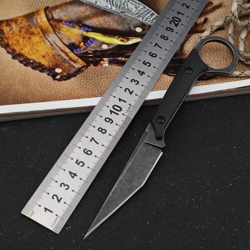 Survival Hunting Knife Csgo Karambit Knifes 440C Fixed Blade G10 Handle Tactical Knives Utility EDC Tool for Outdoor Camping