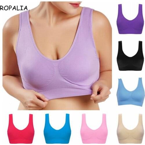 S-6XL Sexy Bra with Pads Seamless Push Up Bra Plus Size Underwear Wireless Comfortable Bra Active Bra