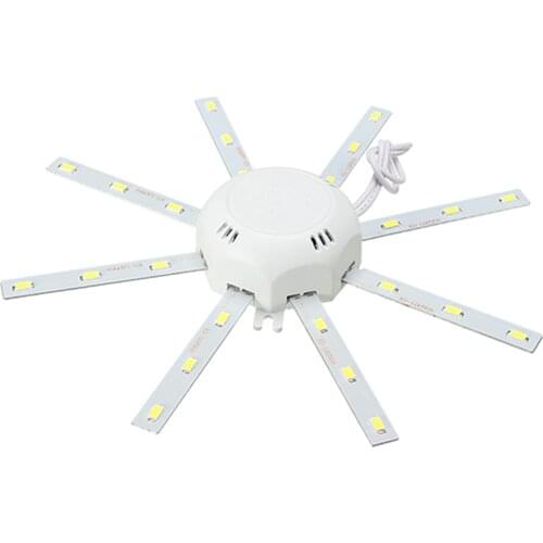 LED Ceiling Lamp Octopus Light 12W 16W 20W 24W LED Light Board 220V Energy Saving LED Lamp Lighting With Transformer And Magnet