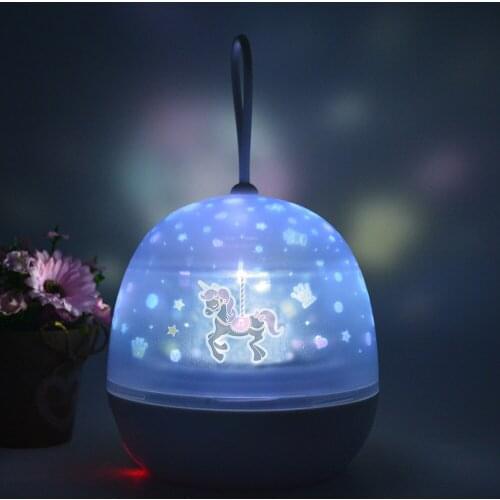 Explosion Romantic Starry Sky Ocean Rotating Projection Lamp Starry Sky Lamp Led Creative Night Light Projector