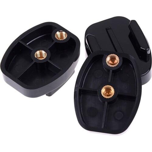 1pc Quick Release Plate Tripod Bracket Base Mount For GoPro Camera Accessories Black
