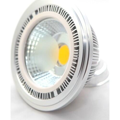 10PCS Wholesale 10W 15W GU10 COB LED AR111 light G53 AC110V/AC220V-AC240V high power QR111 ES111 LED Lamps