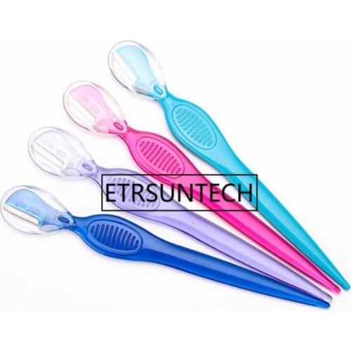 1000pcs Eyebrow Razor Facial Hair Remover Eyebrow Trimmer Sharp Mini Makeup Knife Blade Eye Brow Shaping Hair Remover Tool F1707