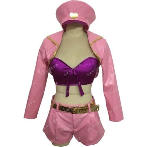 2017 LOL The Era of Glamor Miss Fortune Cosplay Costume Halloween Uniform