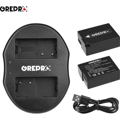 DMW-BLC12 Battery + Charger for Panasonic DMC BLC12 BLC12E BLC12PP Lumix DMC G80 FZ1000 G80s FZ300 G7 FZ200 G6 FX1000 FZ200 G5