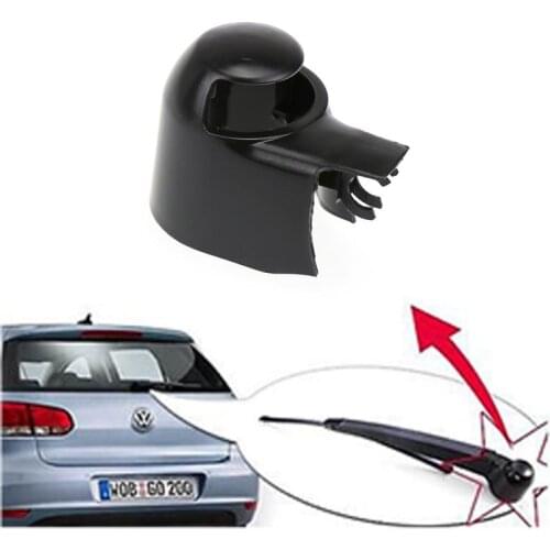 1pc Car Rear Wiper Cover Cap Black Windscreen Wipers Passat New Touran For Bmw E46 Audi Volkswagen MK5 Golf Car Accessories