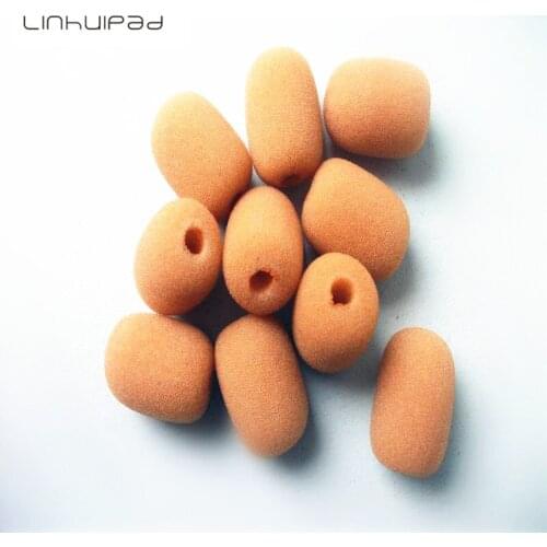Linhuipad WS-0513 Foam Microphone Windscreen mic sponge cover 5mm inner diameter & 13mm inner length 100 pcs /lot Singapore Post