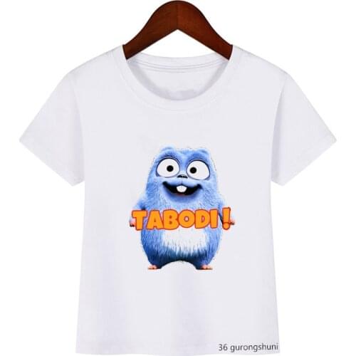 Kids tshirt funny t-shirt boys sunlight Grizzy bear animal print t shirt boys t shirt Christmas lemmings tshirt camisetas tops