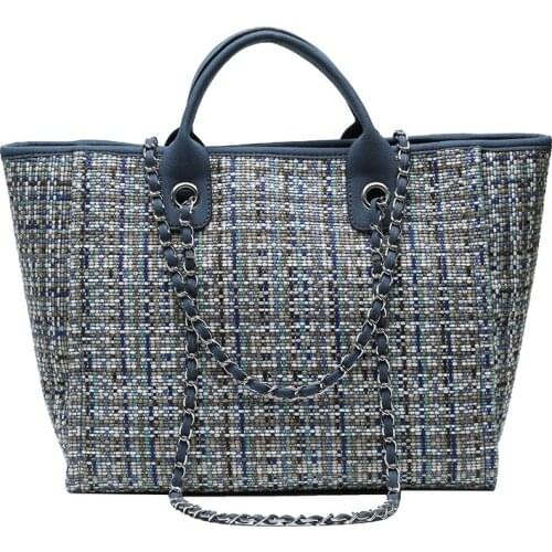 Hot Sale New Handbags Women Bags Simple Shopping Bag Casual Tote Bag Female Soft Shoulder Bag New Large Purses and Handbags