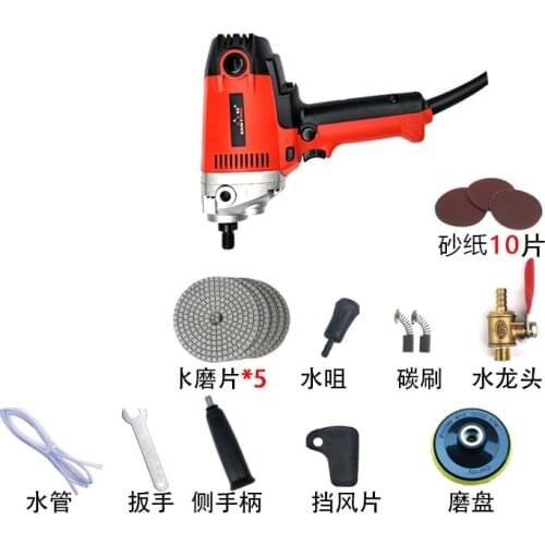 900 watt electric marble granite wet stone polishing machine manual grinder water mill adjustable speed