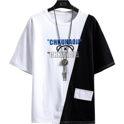 Short Sleeve T-shirt Men 2021 Summer High Quality Tshirts Top Tees Cotton Print Brand Fashion High Quality Clothes Dropshipping