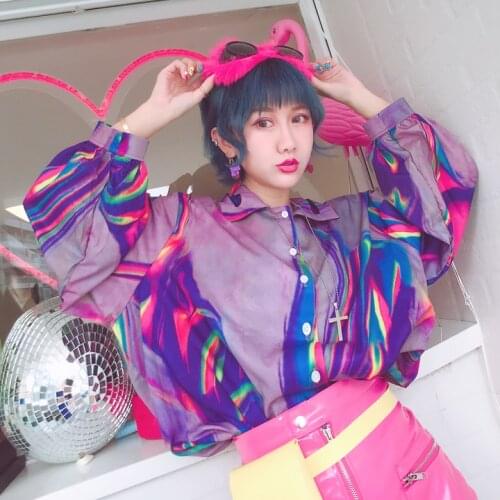 Short sleeves summer mens and womens cardigan shirts