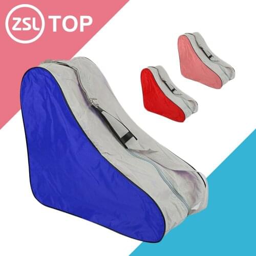 New Portable Adjustable Shoulder Strap Roller Skating Bag Skates Carry Bag Case