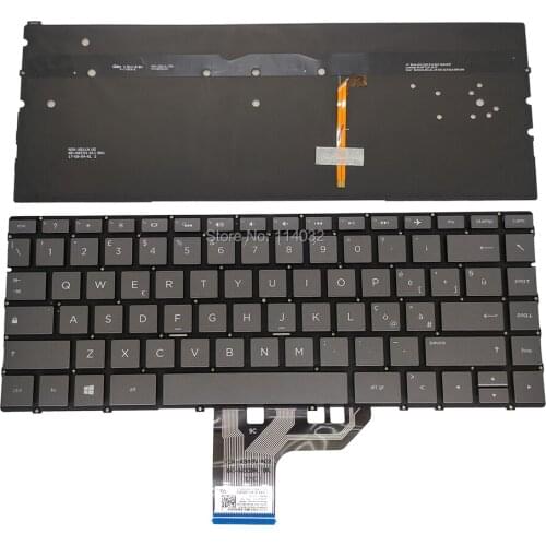 New Replacement keyboards For HP Spectre 13-AC 13T-Ac000 Ac023 AC033 ac063 13t-Ac000 Backlit Keyboard IT Italian black hot sale