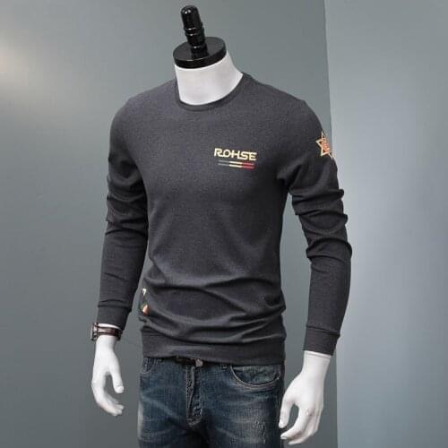 Winter Fleece Sweatshirts Men Fashion Printed Cotton Crewneck Tracksuit Hip Hop Streetwear Oversized Pullover Mens Clothes