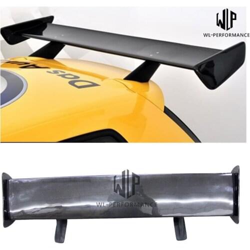 VW Carbon Fiber Rear Spoiler Car Styling Wings For Volkswagen Scirocco Track Edition Car Body Kit 2009-2017