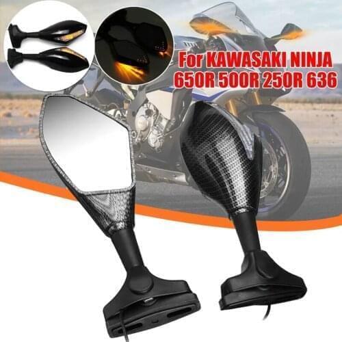 Motorcycle Mirror LED Turn Signal For Suzuki GSXR 1000 1300 600 750 GSX 1400 600F 750F Katana Hayabusa 1300R 1300RZ Limited