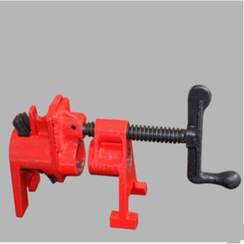 3/4" Wood Gluing Pipe Clamp Set Heavy Duty PRO Woodworking Folder Cast Iron s