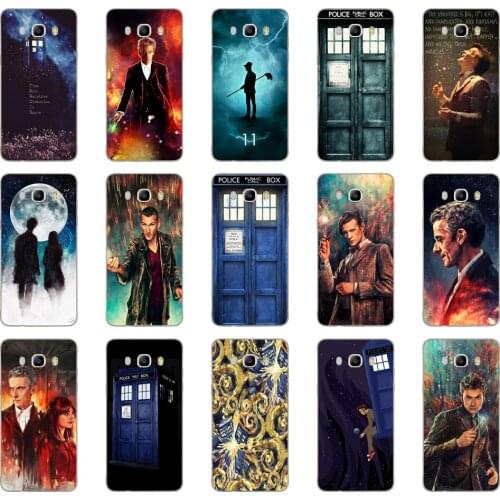 84DD Tardis Box Doctor Who Soft Silicone Case Cover for Samsung Galaxy a3 a5 2017 A6 A8 2018 j3 j5 j7 2016 2017