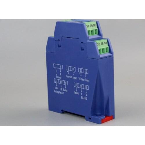 AC0-24V 48V 50V 60V 100V 200V 300V 400V 450V AC voltage transmitter single phase V transducer 4-20mA 0-10V 0-5V 0-20mA RS485