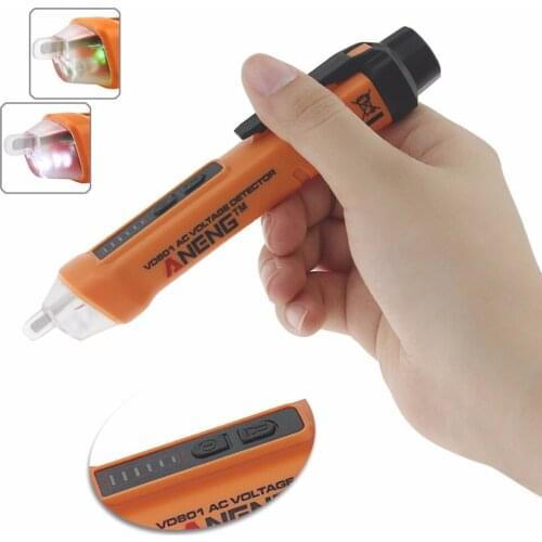 ANENG 1 PC AC 12V -1000V Multifunctional Voltage Detector Circuit Electrical Tester Test Pen Tool VD801 Electrical Tester