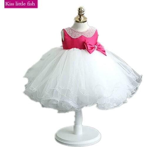 Free shipping 2019 new flower girl dresses girls party dress Can be custom made colour