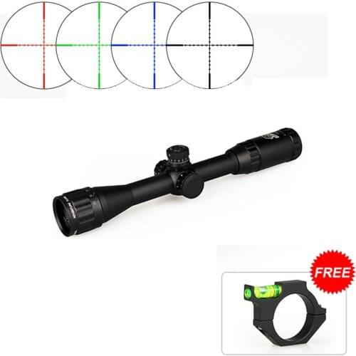 Canis Latrans Rifle Scope 3-9X32 Full Size A.O. Range Estimating Mil-Dot Rifle Scope Hunting gs1-0174
