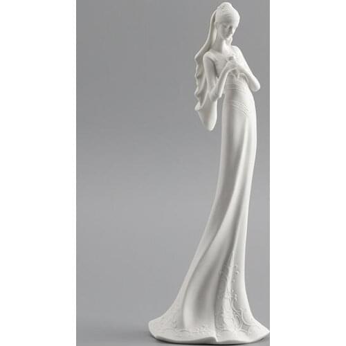 Head Arts Crafts deer head The whole porcelain wedding gifts delicate series bride hands the flowers creative home decoration