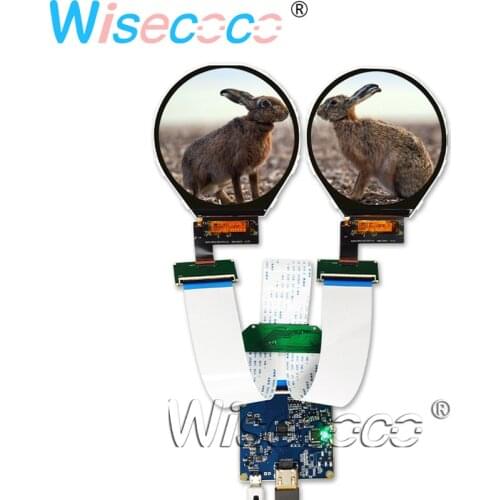 3.4 inch ips round LCD display 800*800 screen TM034XVZP01 HDMI to MIPI 39 pins driver board for smart watch