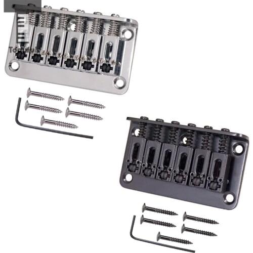 Tooyful String Bridge Roller Saddles Wrench Screw Set for Electric Guitar Accessory