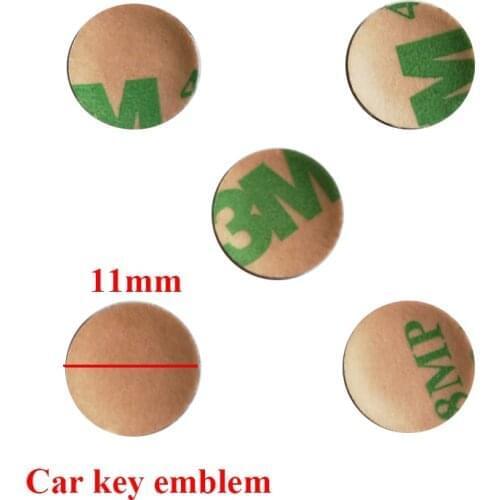 5pcs 11mm Car Key Stickers Logo Remote key pad Sticker Emblem For BM E90 E60 F10 F30 E39 E36 F20 E87 E92 E30 X3 X5 E46 E83
