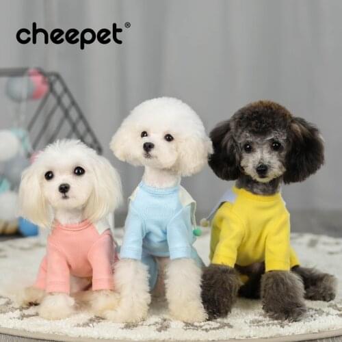 Pets dog supplies dog shirt mixcolor pet onesies